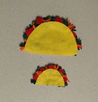 Great Big Tacos and tiny little baby tacos